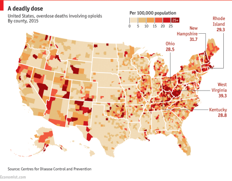 War On Drugs Death Map